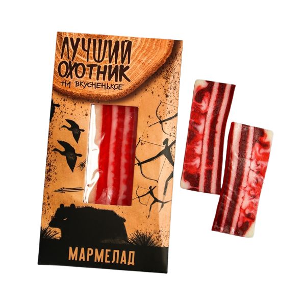 

Мармелад-мясо Лучший охотник, 3 шт. х 40 г