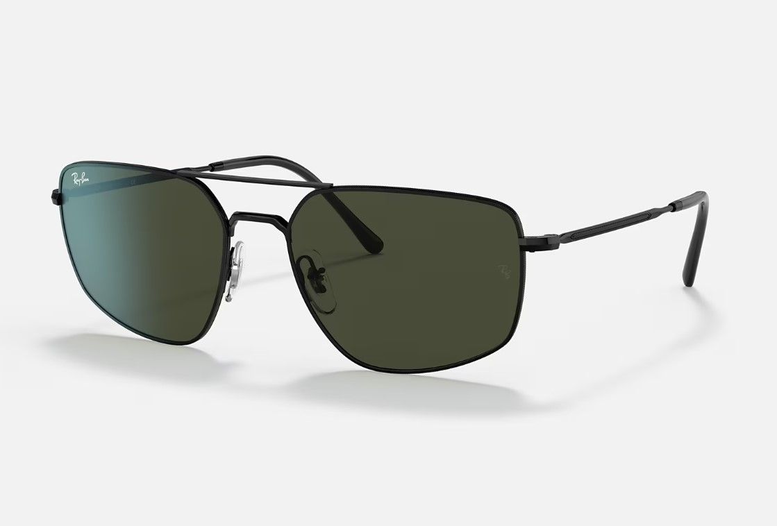 

Солнцезащитные очки унисекс Ray-Ban RB3666-002 зеленые, RB3666-002