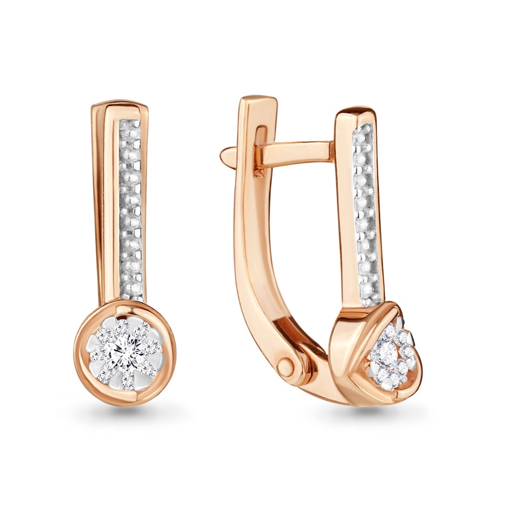 

Серьги из красного золота с бриллиантом Aquamarine 941836к_585_кз, 941836к_585_кз