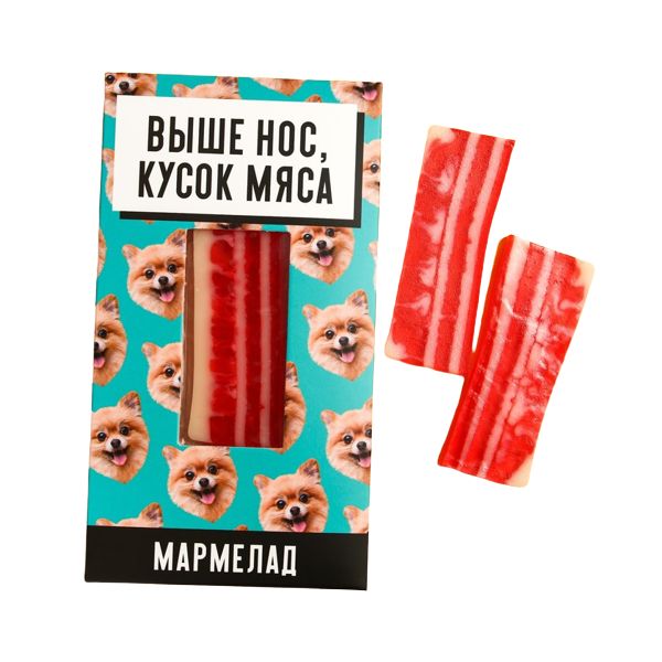 

Мармелад-мясо Выше нос, 3 шт. х 40 г