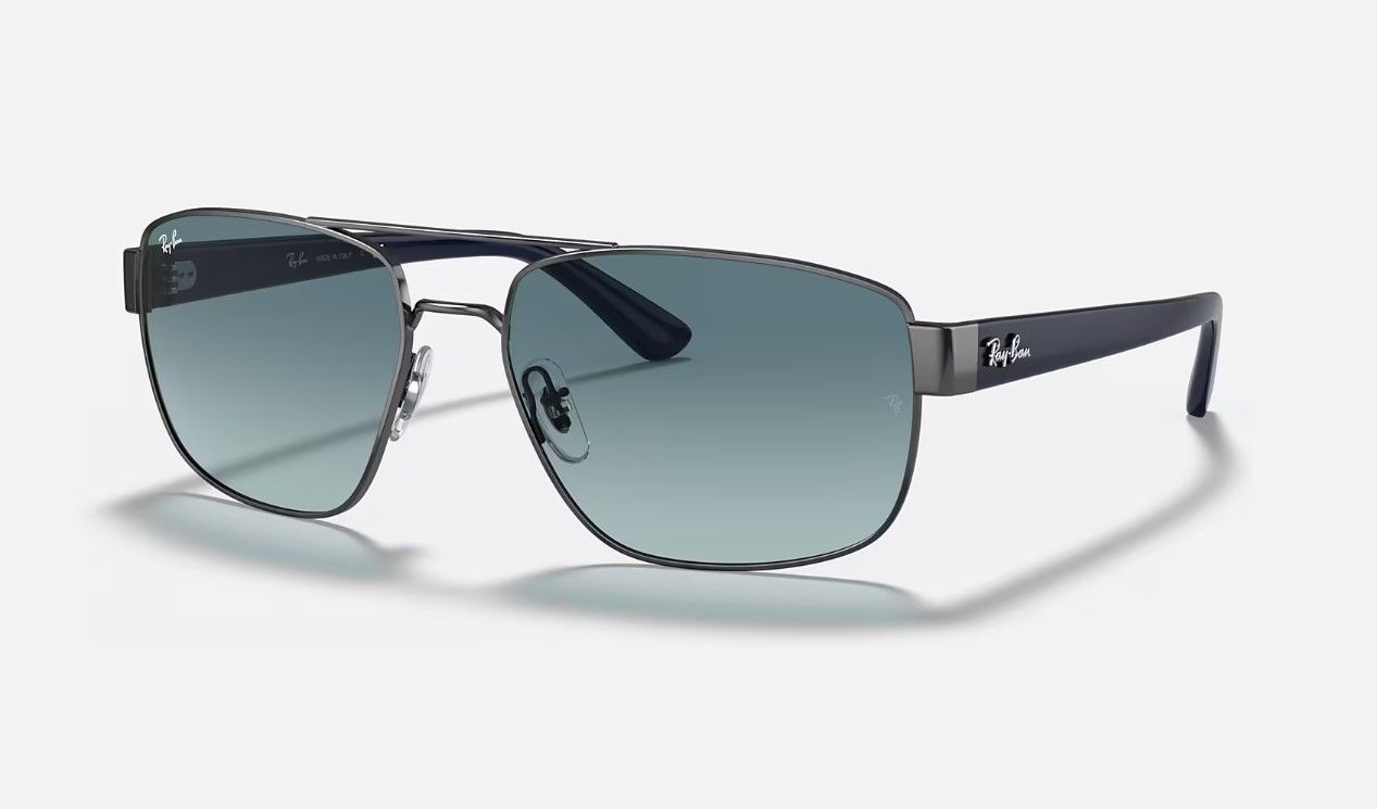 Солнцезащитные очки унисекс Ray-Ban RB3663 синие