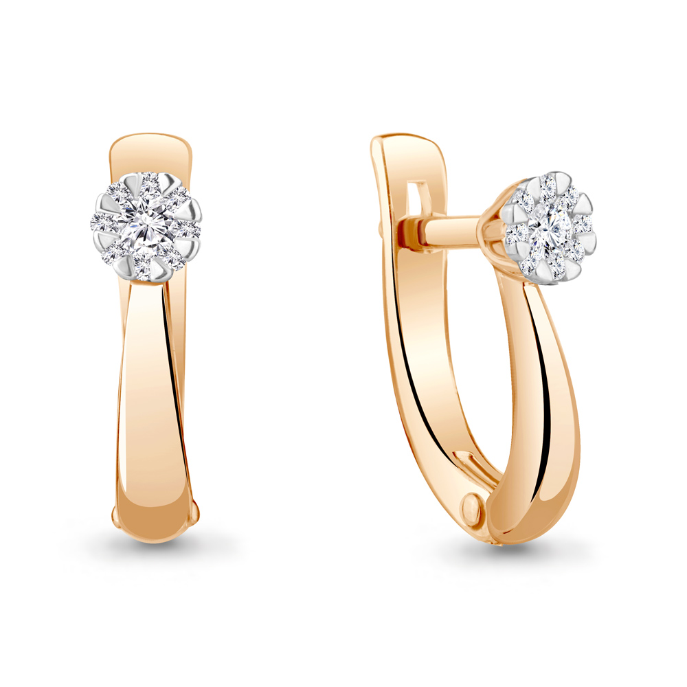 

Серьги из красного золота с бриллиантом Aquamarine 941831к_585_кз, 941831к_585_кз
