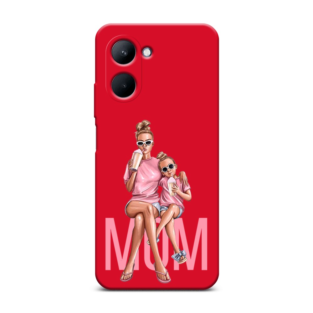 

Чехол Awog на Realme C33 "Lovely mom", Бежевый;розовый;прозрачный, 2511353-1