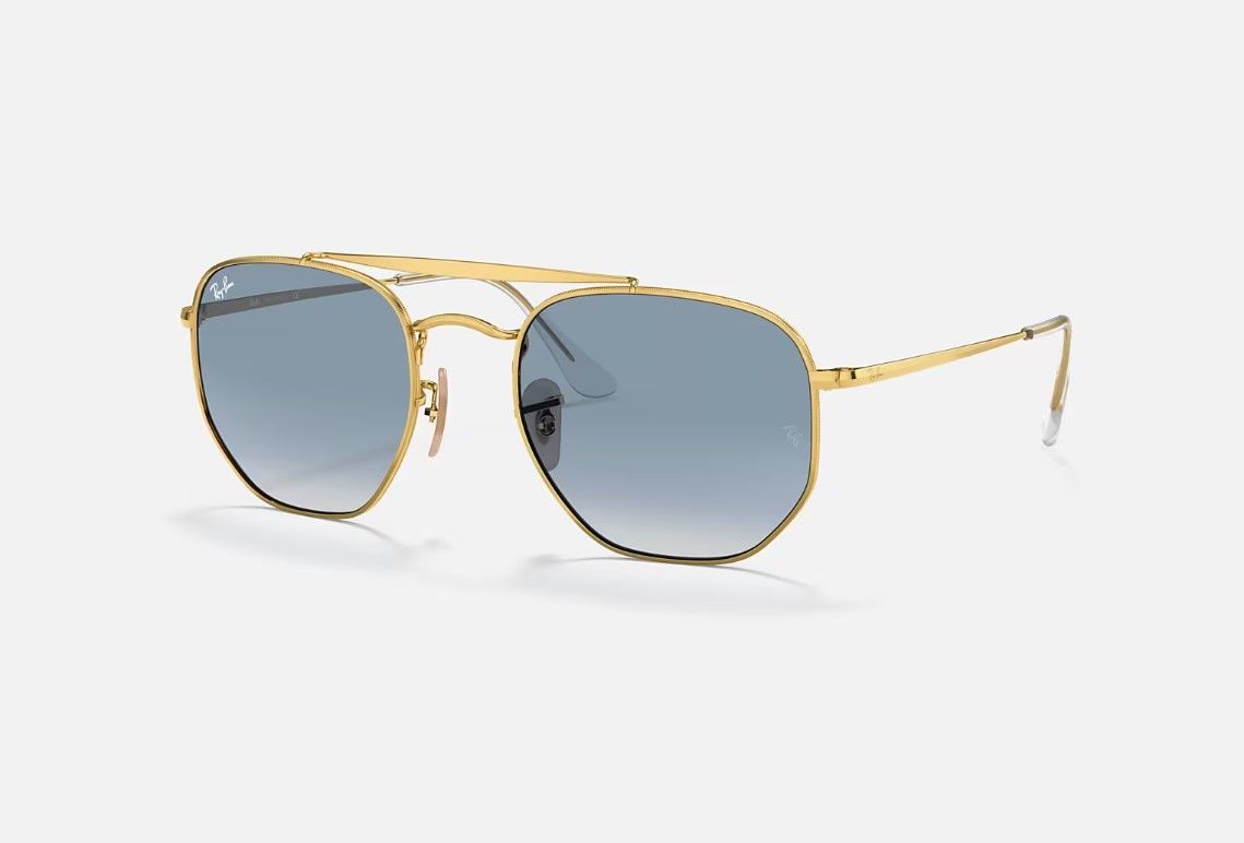 

Солнцезащитные очки унисекс Ray-Ban RB3648 голубые, RB3648