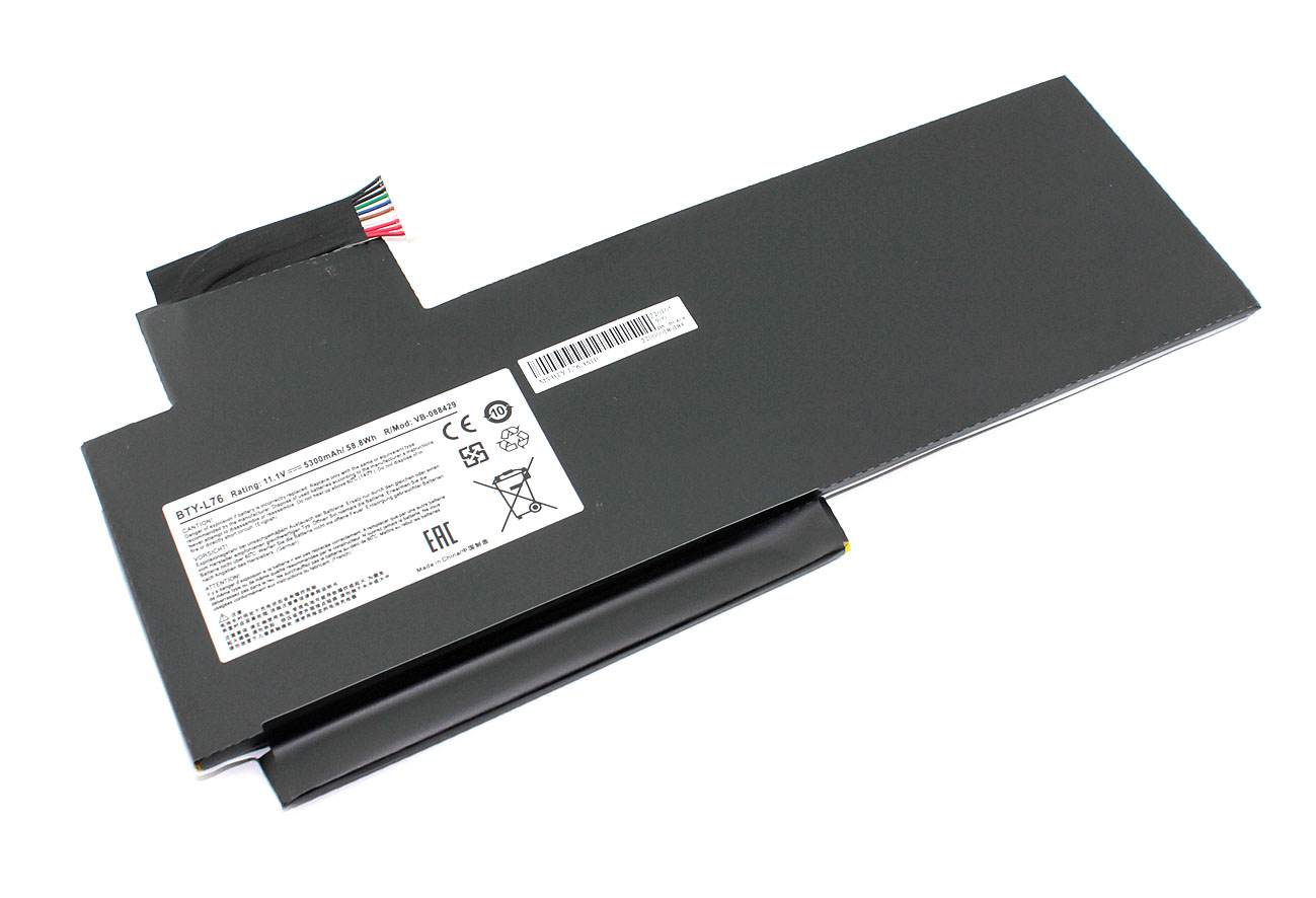 

Аккумулятор для ноутбука MSI GS70 BTY-L76 11.1V 58.8Wh OEM