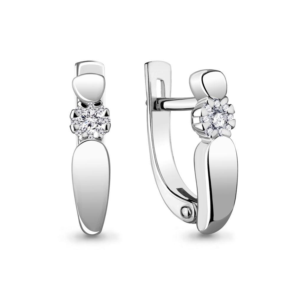 

Серьги из белого золота с бриллиантом Aquamarine 941810_585_бз, 941810_585_бз