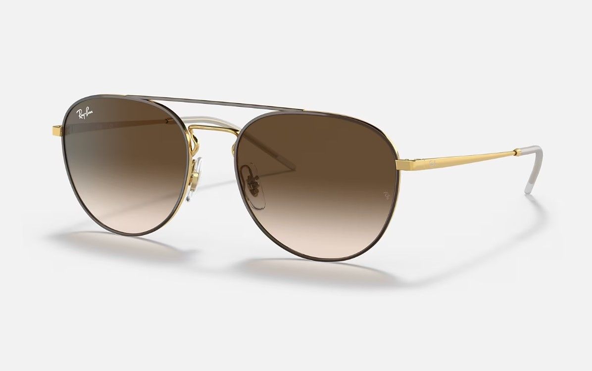 

Солнцезащитные очки унисекс Ray-Ban RB3589 коричневые, RB3589
