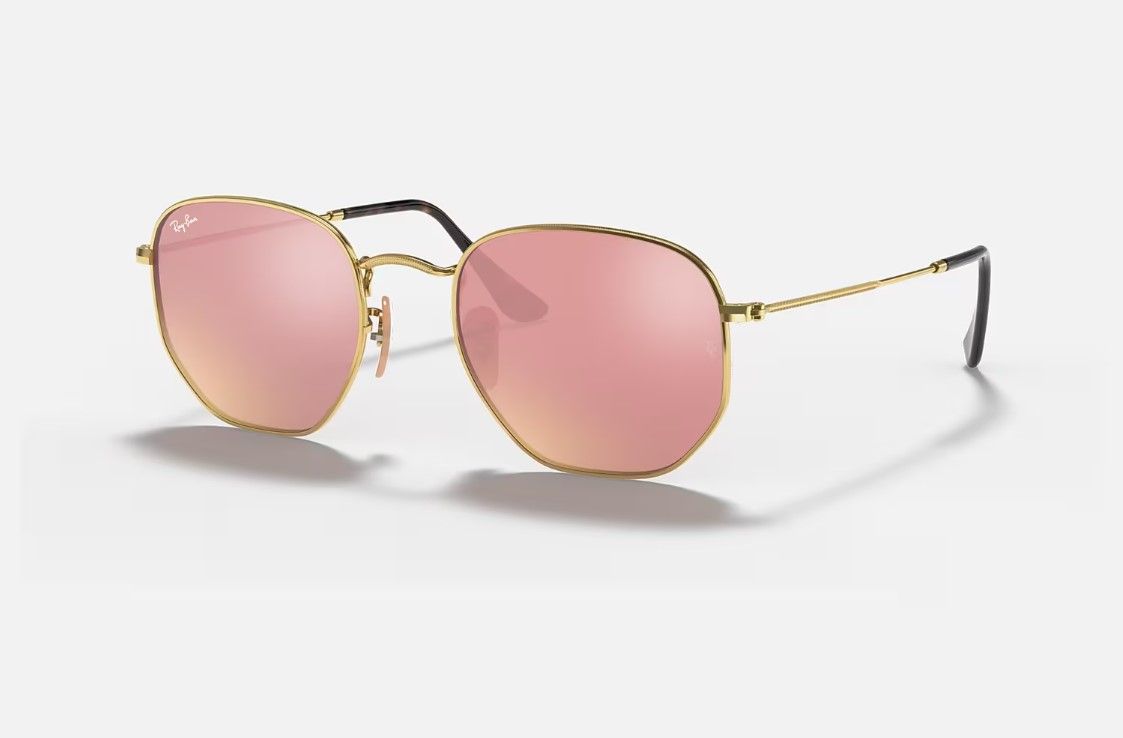 

Солнцезащитные очки унисекс Ray-Ban RB3548 розовые, RB3548