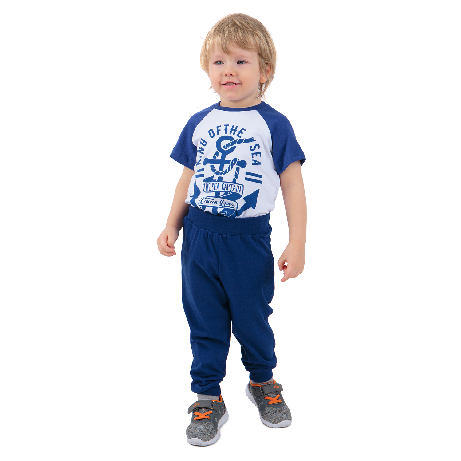 

Брюки Leader Kids Динозаврик синий р.80, Динозаврик