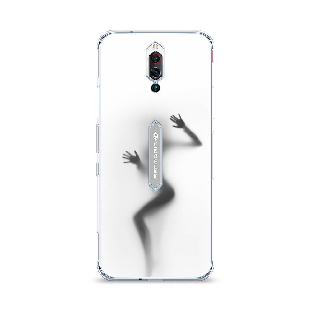

Чехол Awog на ZTE Red Magic 5S / ЗТЕ Ред Мэджик 5S "Девушка в душе", Разноцветный, 134250-7