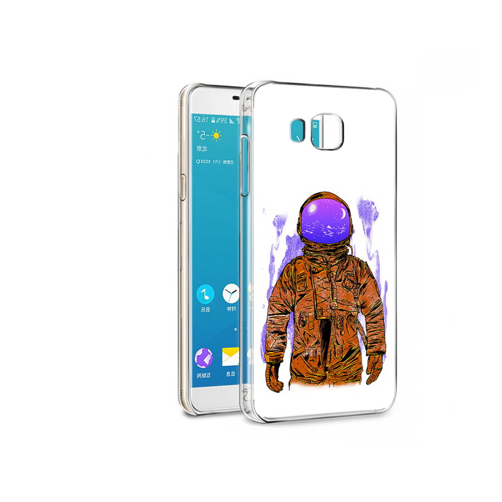 

Чехол MyPads Tocco для Samsung Galaxy Alpha нарисованный мужчина в скафандре, Прозрачный, Tocco