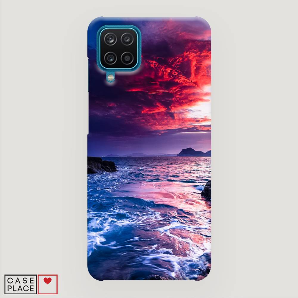 

Пластиковый чехол "Волны 1" на Samsung Galaxy M12, 2102620-3