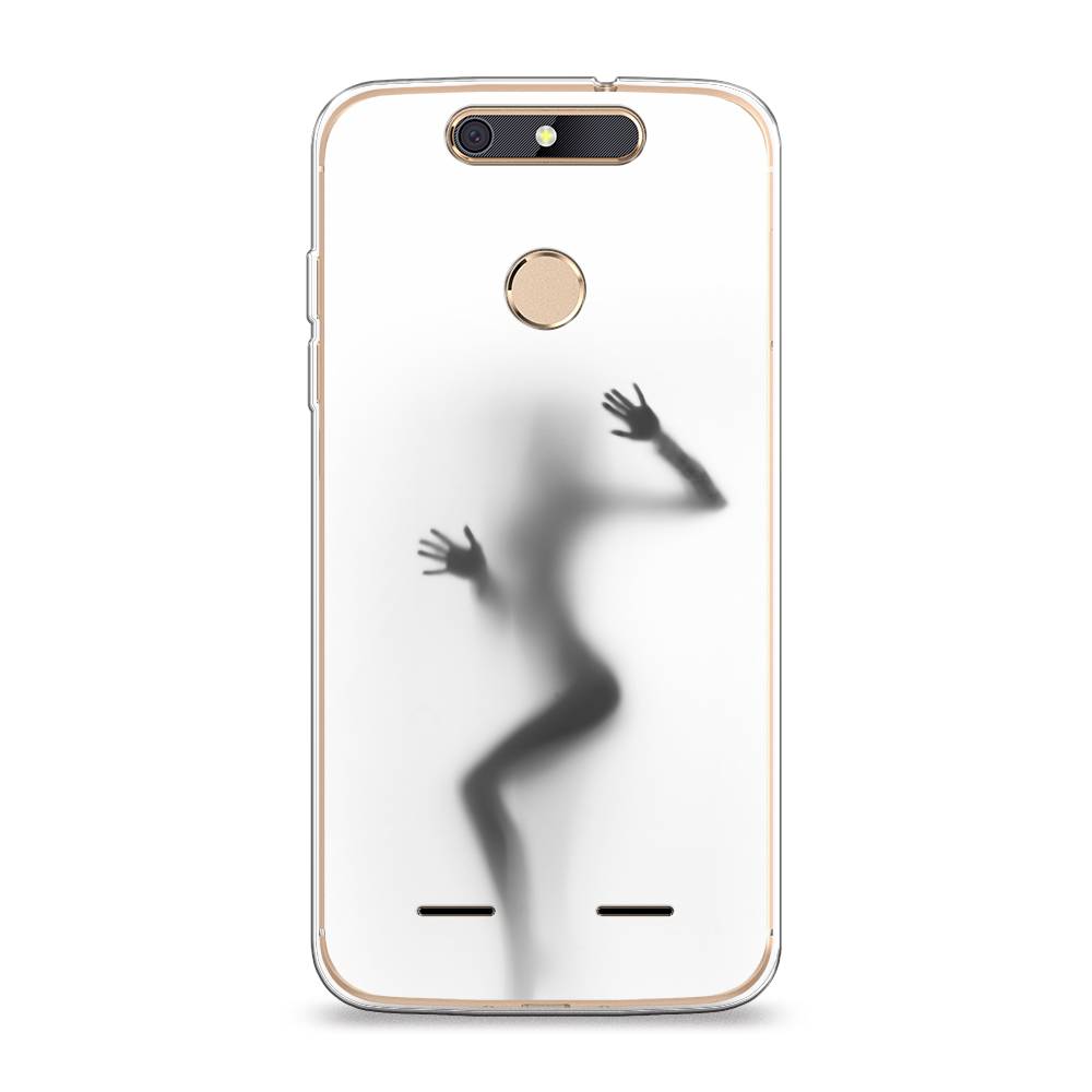 

Чехол Awog на ZTE Blade V8 mini / ЗТЕ Блэйд V8 mini "Девушка в душе", 131950-7
