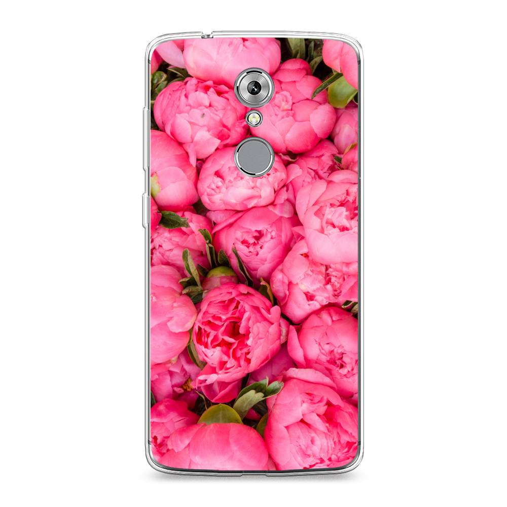 

Силиконовый чехол "Прекрасные пионы" на ZTE Axon 7, 131450-8