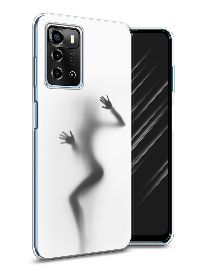 

Чехол Awog на ZTE Blade V40 Vita / ЗТЕ Блэйд V40 Vita "Девушка в душе", Разноцветный, 135650-7