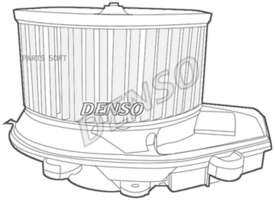 Вентилятор Обдува Салона Denso арт. DEA02002