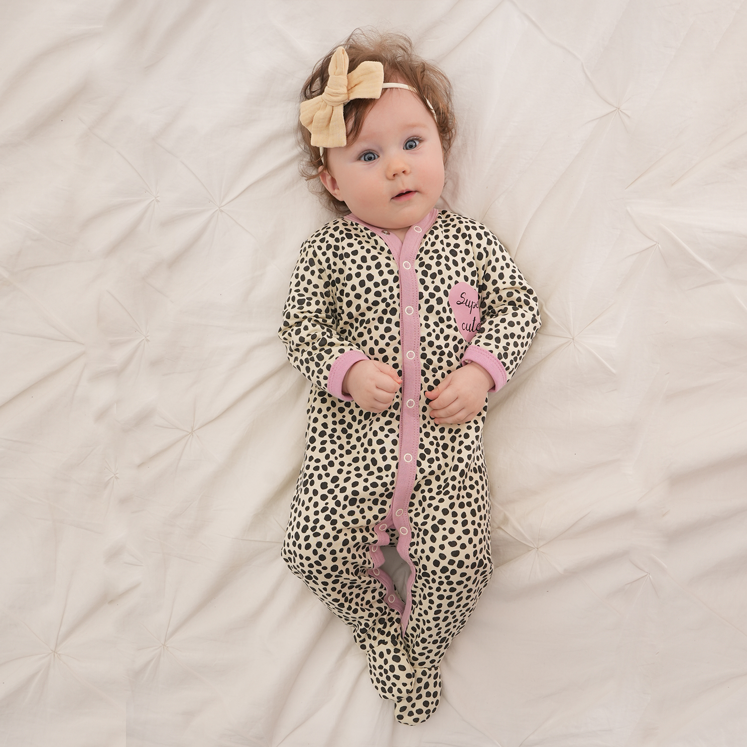 

Комбинезон детский КотМарКот LEOPARDIC, белый, 86, LEOPARDIC