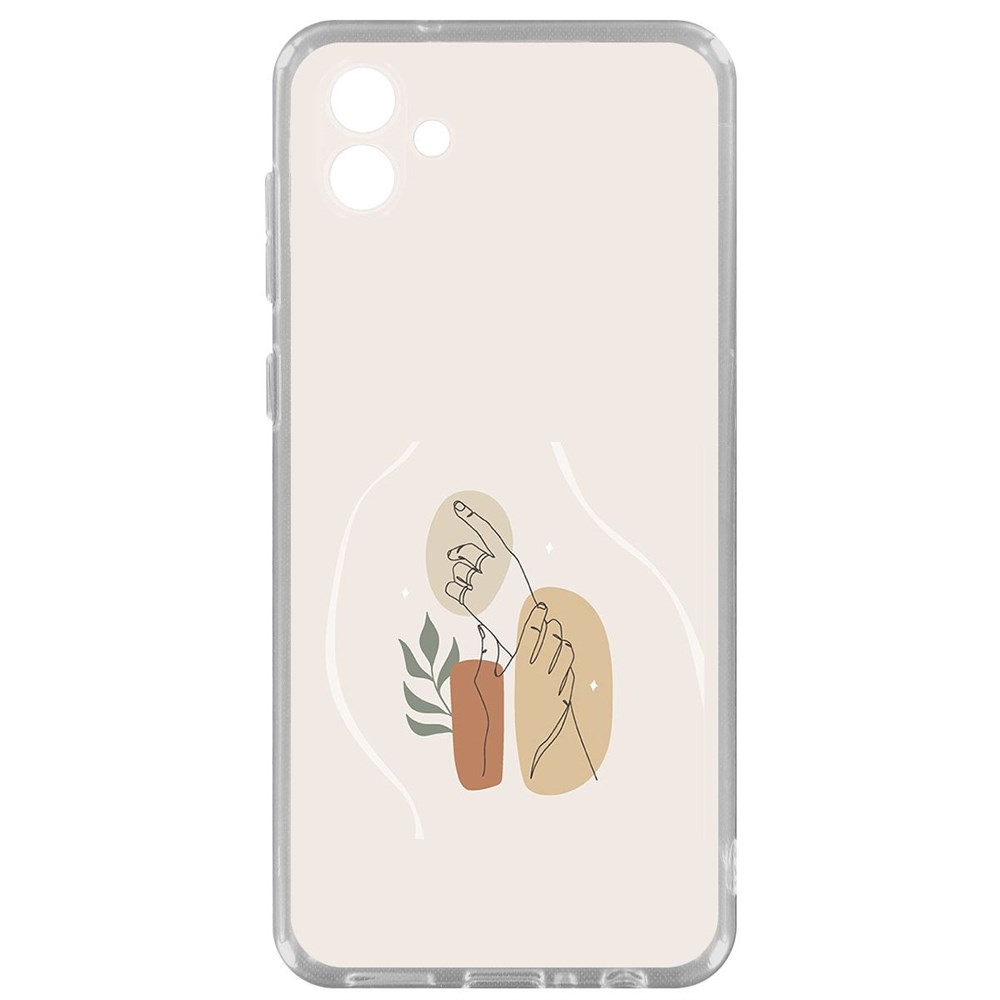 

Чехол-накладка Krutoff Clear Case Тонкость для Samsung Galaxy A04 (A045), Прозрачный