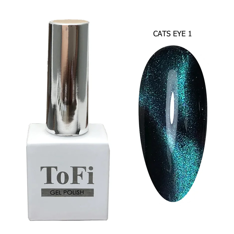 

Гель-лак ToFi CATS EYE №1, 10 мл