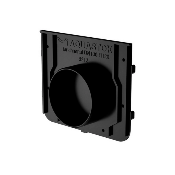 

Заглушка пластиковая для DN100 H120-H180 A15 9212, Черный