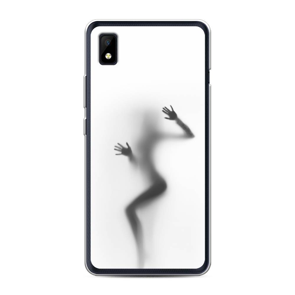 

Чехол Awog на ZTE Blade L210 / ЗТЕ Блэйд L210 "Девушка в душе", Разноцветный, 134150-7