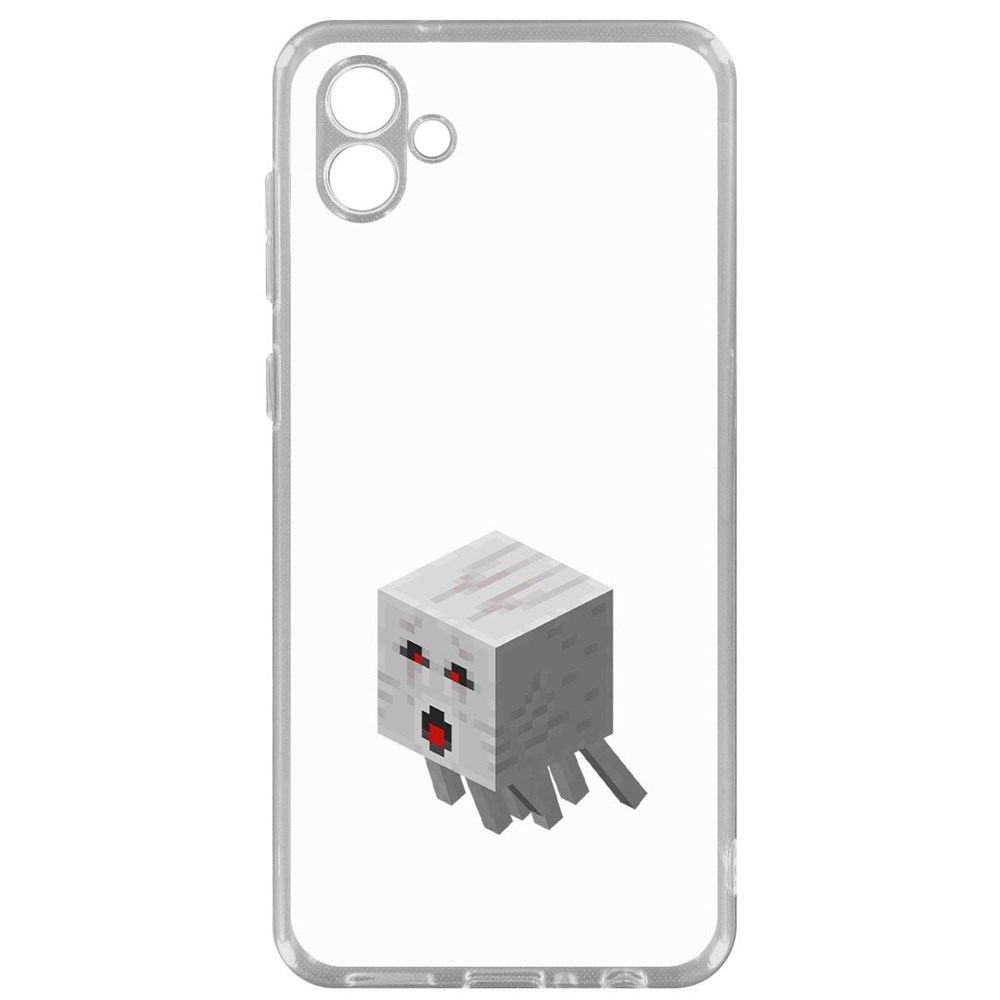 

Чехол-накладка Krutoff Clear Case Minecraft-Гаст для Samsung Galaxy A04 (A045), Прозрачный