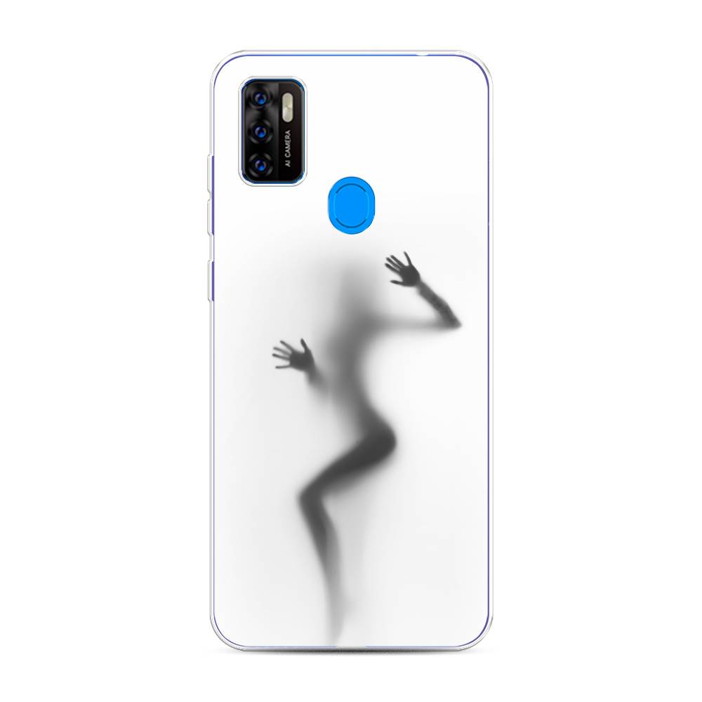 

Чехол Awog на ZTE Blade A7s 2020 / ЗТЕ Блэйд A7s 2020 "Девушка в душе", Разноцветный, 133950-7
