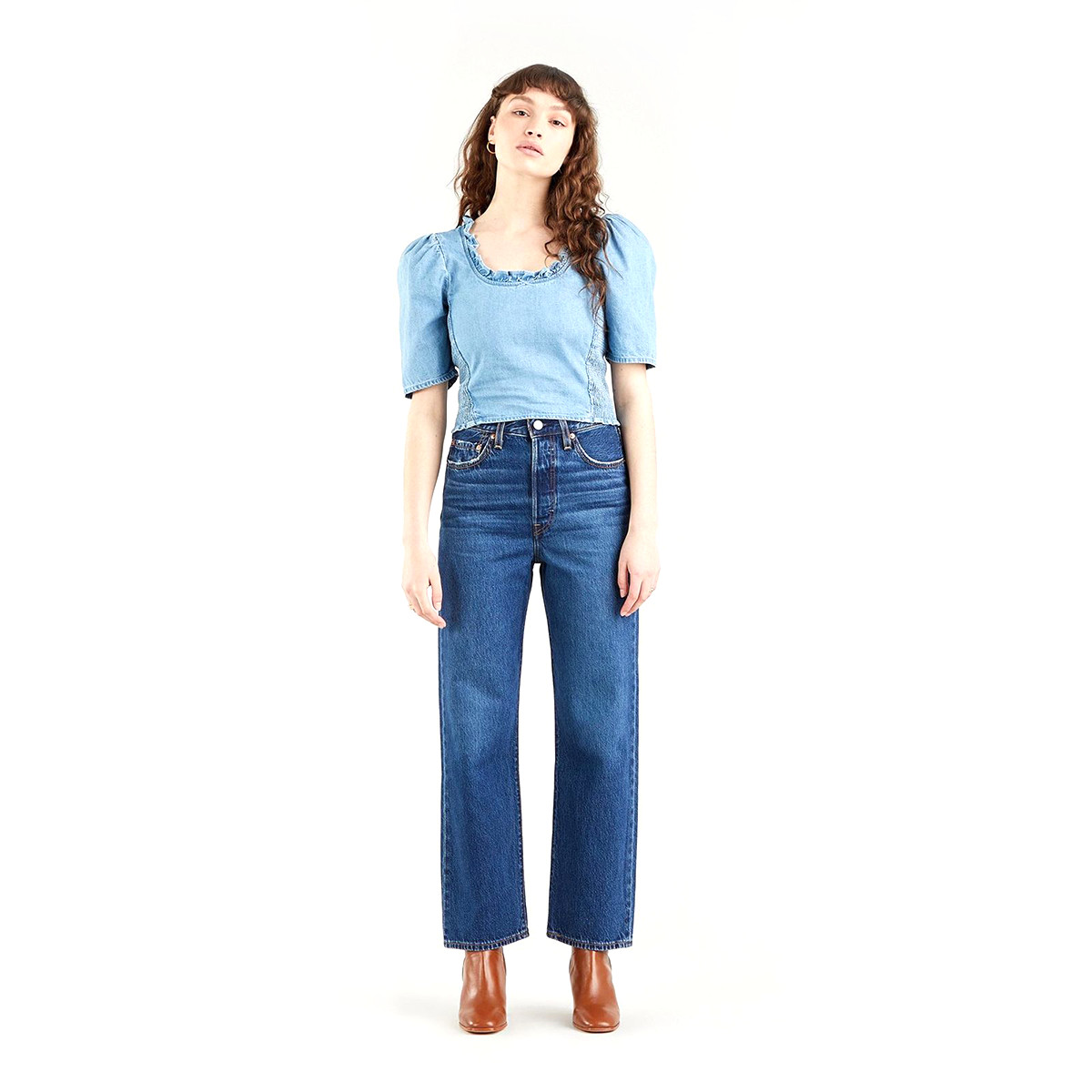 

Джинсы женские Levi's 72693-0089, синие, размер 26-27, Синий, 72693-0089