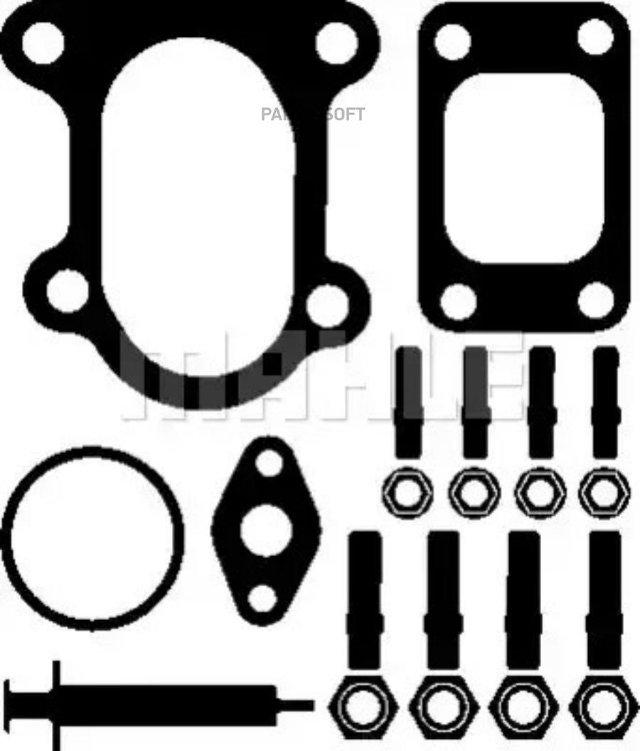 

Монтажный комплект компрессор Mahle/Knecht 001ta14455000
