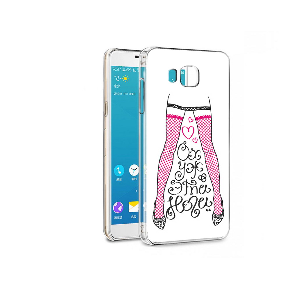 

Чехол MyPads Tocco для Samsung Galaxy Alpha нарисованные ноги в чулках (PT13063.503.507), Прозрачный, Tocco