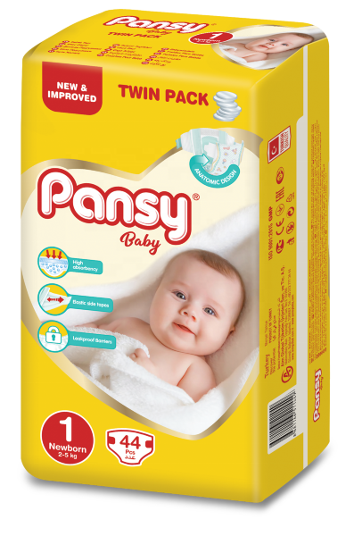 фото Подгузники pansy baby twin newborn