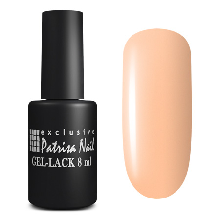 Гель-лак Patrisa Nail №116 Pina Colada GP16 Пастельный неоновый оранж, 8 мл Россия