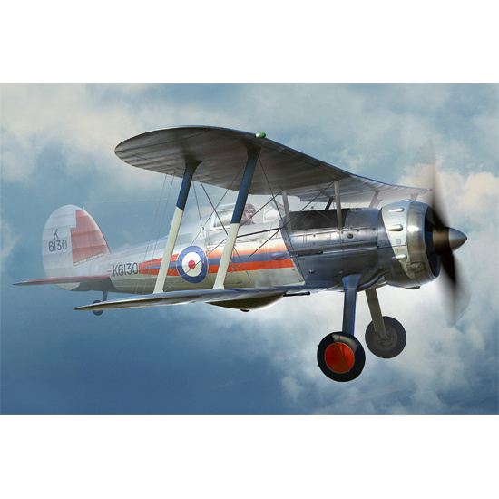 Сборная модель I Love Kit Истребитель Gloster Gladiator MK1 64803