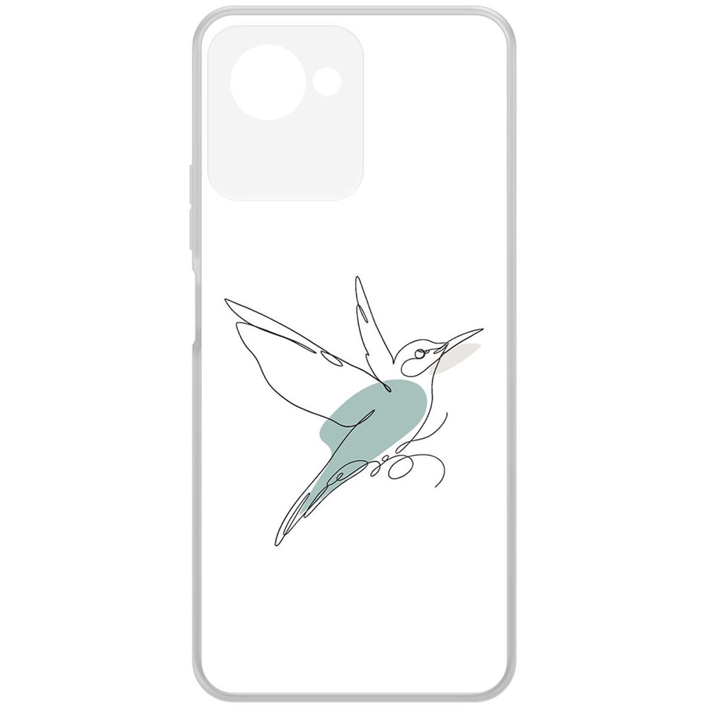 

Чехол-накладка Krutoff Clear Case Легкость для Realme C30s, Прозрачный