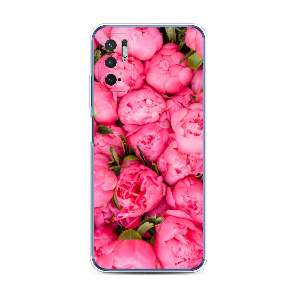 

Силиконовый чехол "Прекрасные пионы" на Xiaomi Redmi Note 10T, Разноцветный, 310850-8
