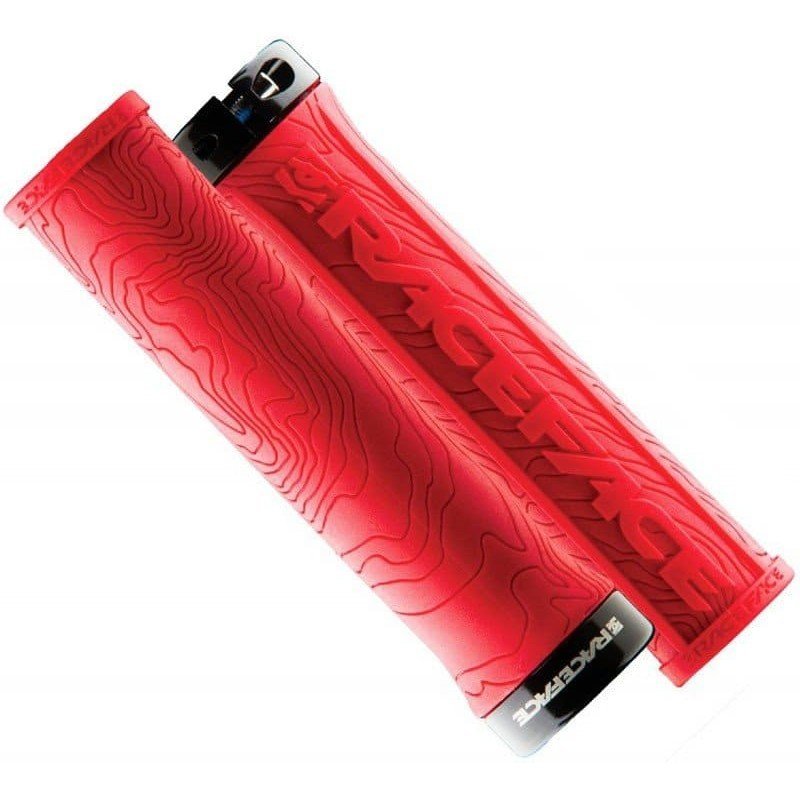 Велосипедные грипсы Race Face Half Nelson Lock On Grips Red (AC990060)