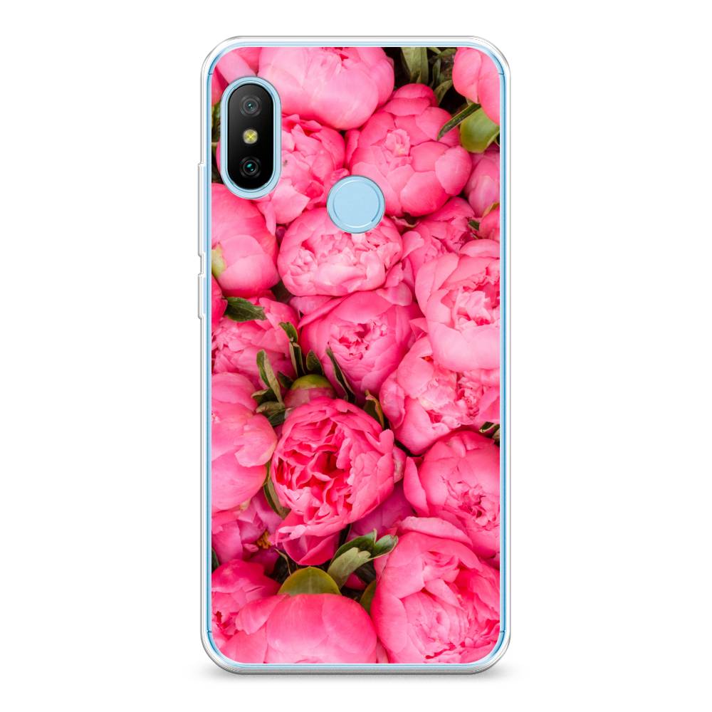 

Силиконовый чехол "Прекрасные пионы" на Xiaomi Redmi 6 Pro, 34050-8