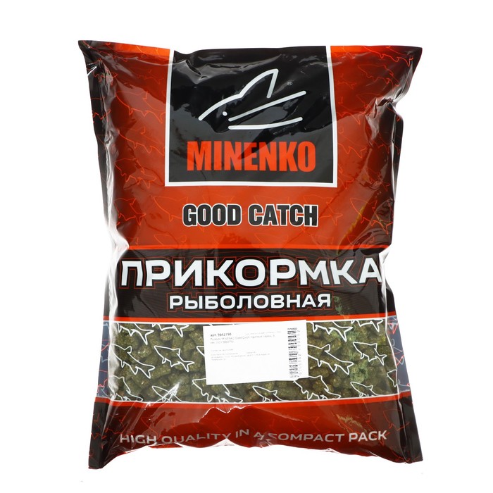 MINENKO Пеллетс MINENKO Good Catch, Крупный Карась, 5 мм, 700 г