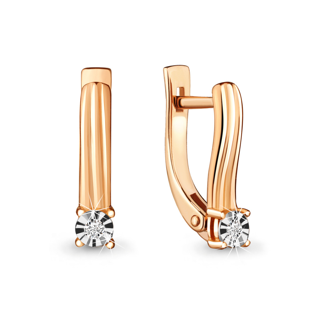 

Серьги AQUAMARINE 941792к_585_кз, 941792к_585_кз