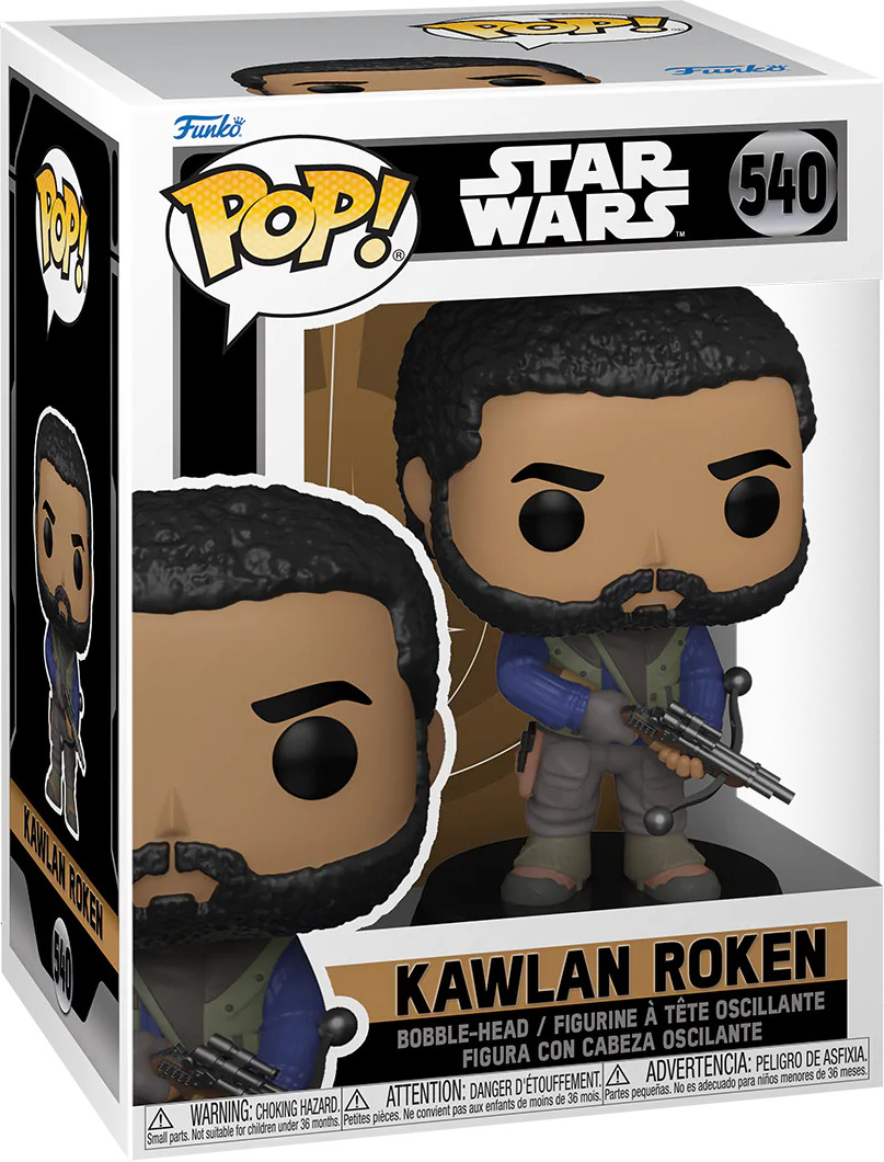 Фигурка Funko POP! Bobble Star Wars Obi-Wan Kenobi Kawlan Roken 64559, BLZ64559