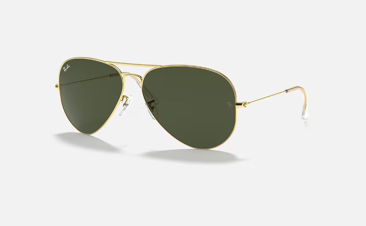 

Солнцезащитные очки унисекс Ray-Ban RB3026 зеленые, RB3026