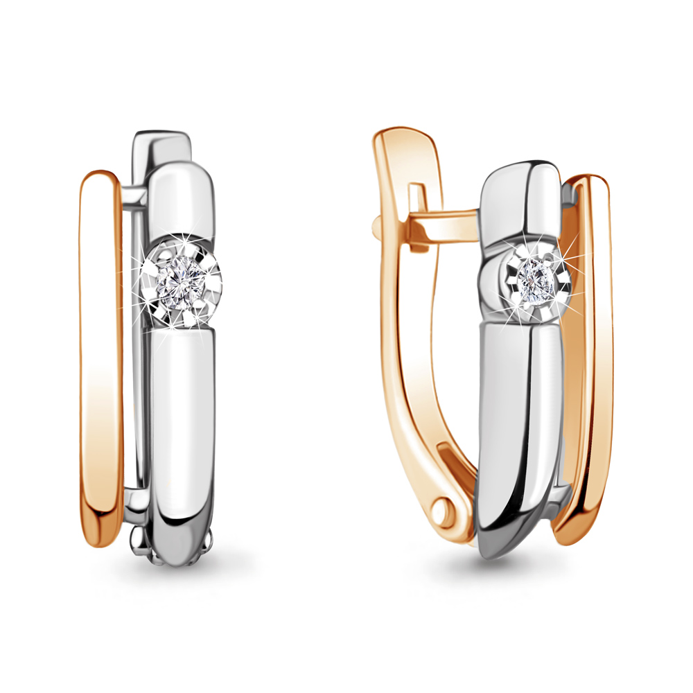 

Серьги из красного золота с бриллиантом Aquamarine 940633к_585_кз, 940633к_585_кз