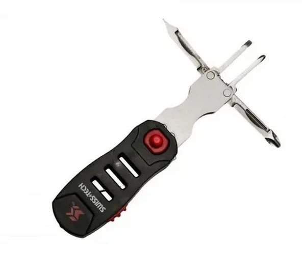 Складной Набор Отверток Transformer 6-In-1 Key Ring Screwdriver Set Swiss Tech St11300