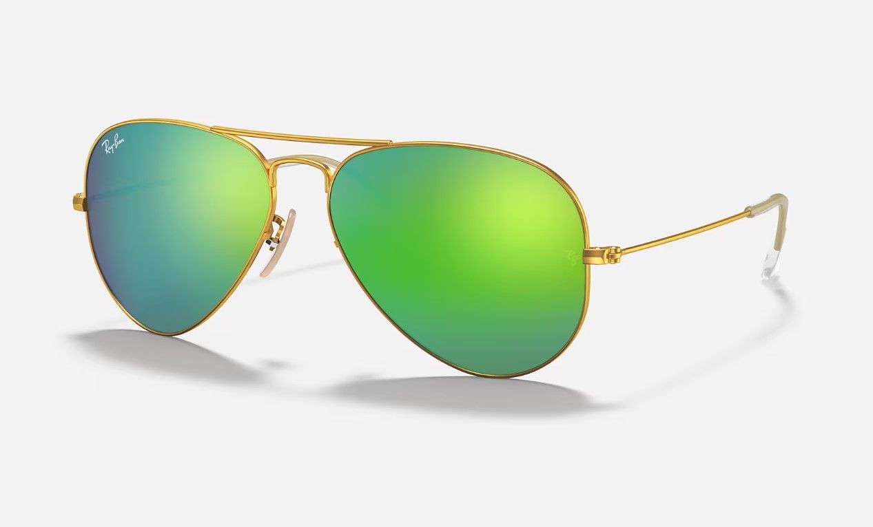 Солнцезащитные очки унисекс Ray-Ban 1RB3025 зеленые