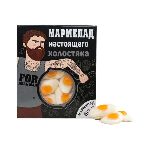 

Мармелад Настоящего холостяка: 50 г