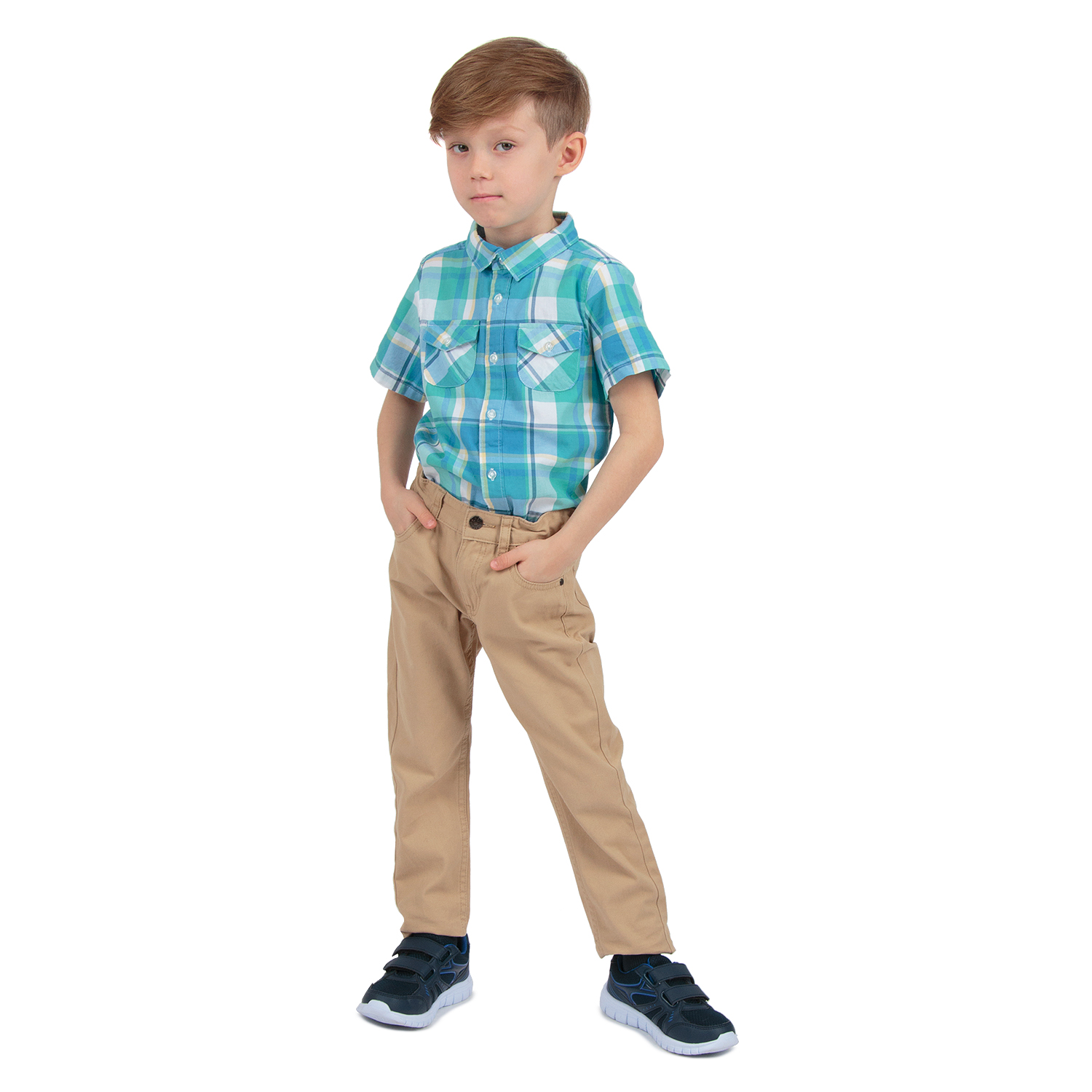 

Брюки Leader Kids бежевый р.122, CPBB20SS-05