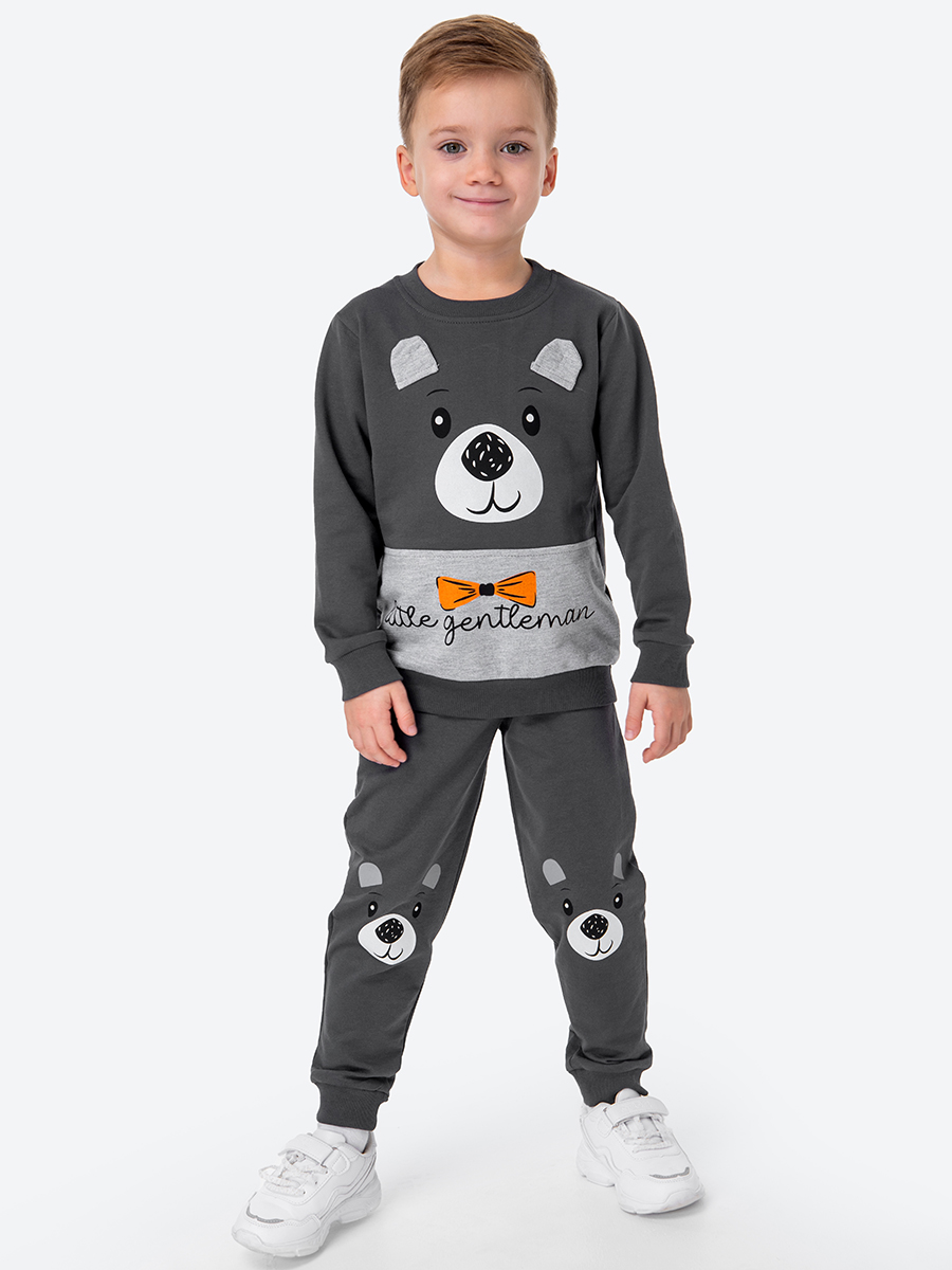 

Костюм повседневный HappyFox HF00122, графитовый, 110, Серый, HF00122