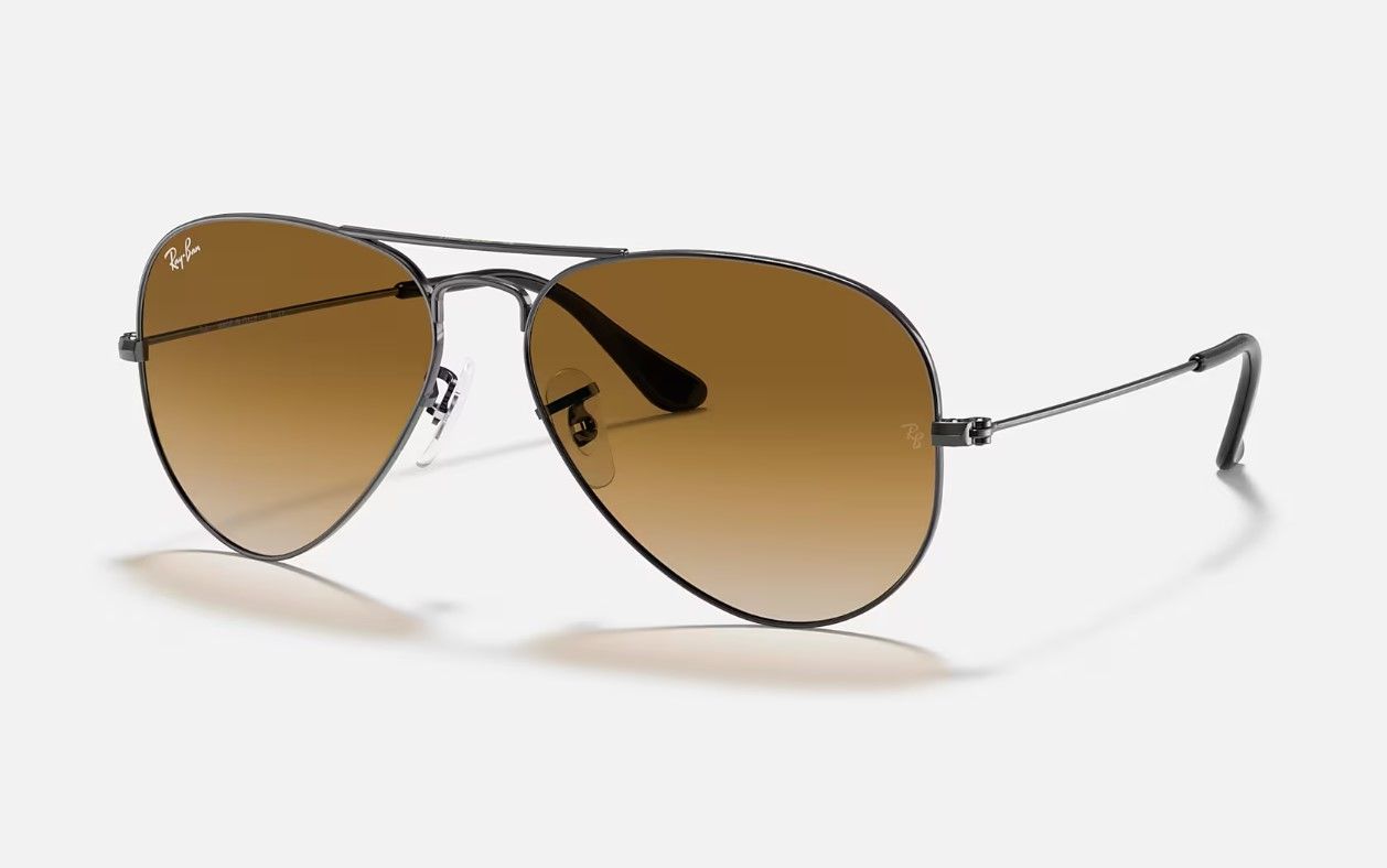 

Солнцезащитные очки унисекс Ray-Ban RB3025-004 коричневые, RB3025-004