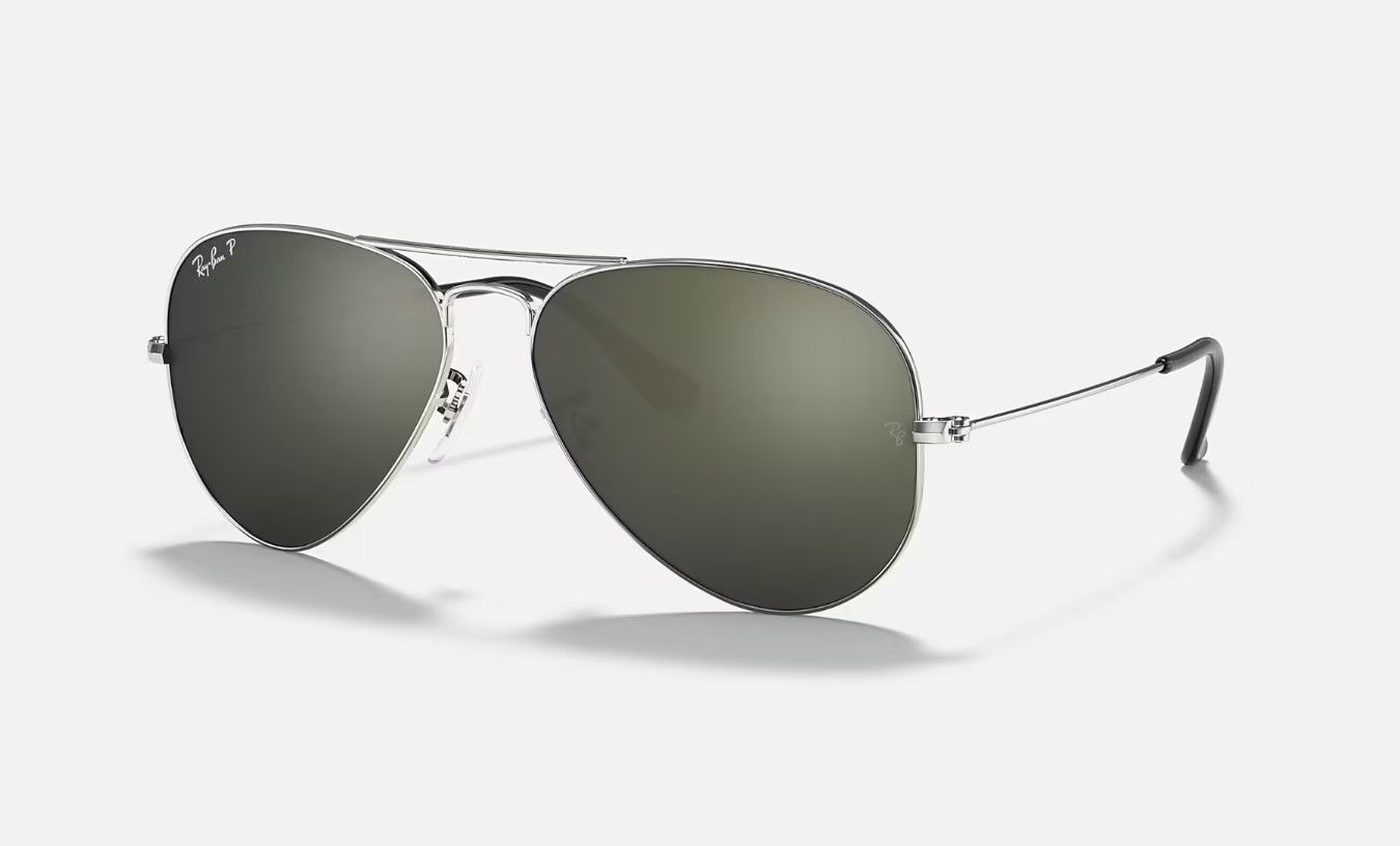 

Солнцезащитные очки унисекс Ray-Ban RB3025 серебристые, RB3025