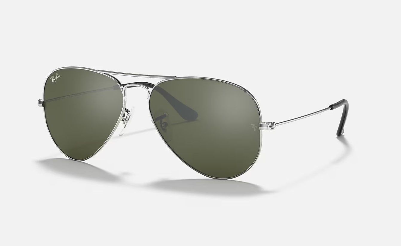 Солнцезащитные очки унисекс Ray-Ban 3RB3025 серебристые